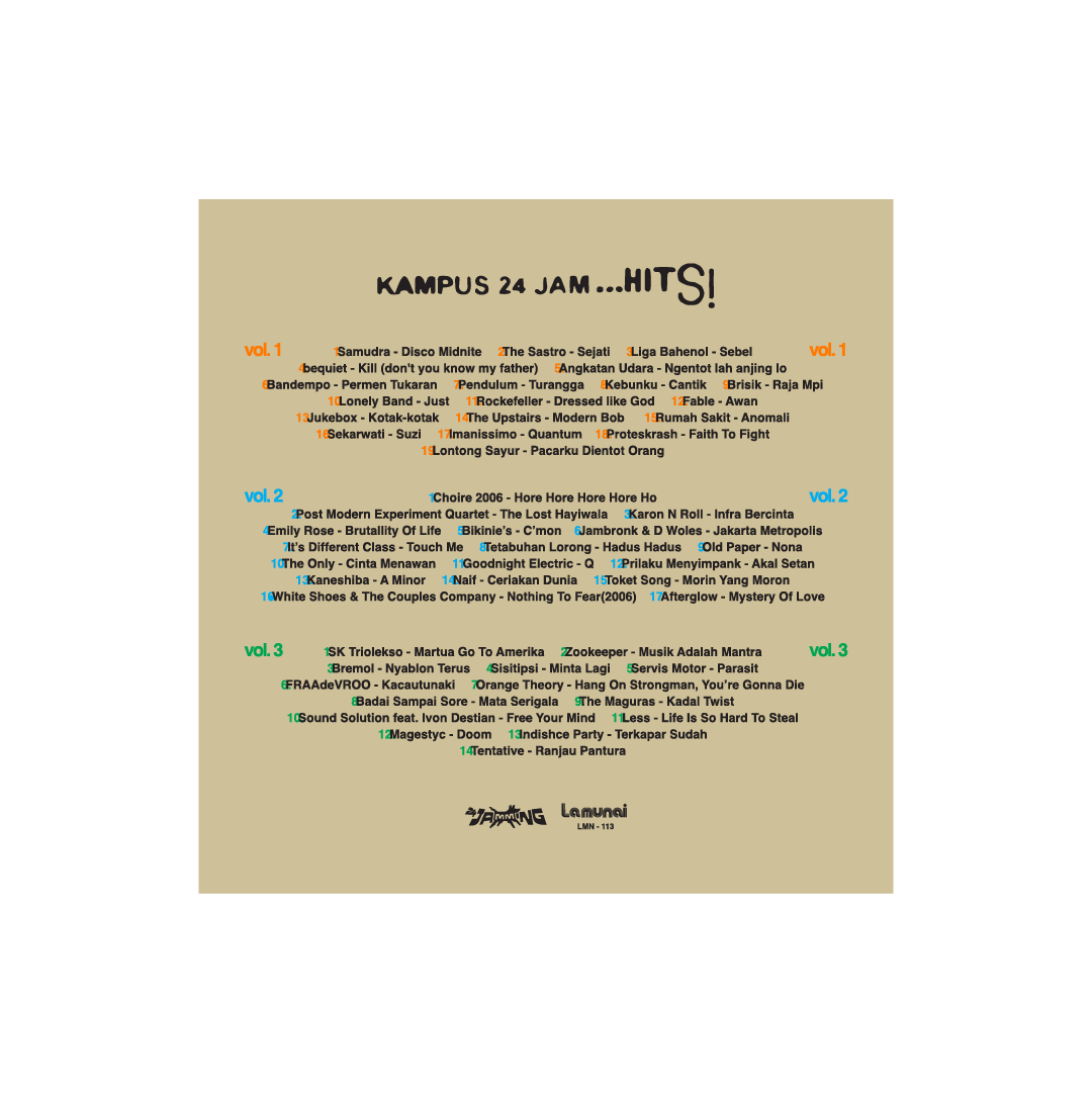 Kampus 24 Jam Hits, Vol 1-3 (CD Boxset)