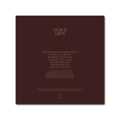 GURUH GIPSY (2LP Vinyl)